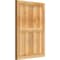 Ekena Millwork Framed Board-n-Batten Shutters, Rough Sawn Western Red Cedar, 21 1/2W x 30H, PR RBF06S21X030RWR - alternate 2